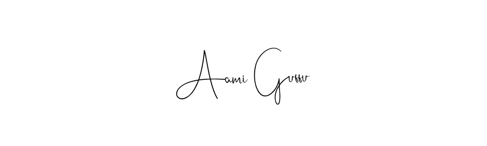 How to make Aami Guffu signature? Andilay-7BmLP is a professional autograph style. Create handwritten signature for Aami Guffu name. Aami Guffu signature style 4 images and pictures png