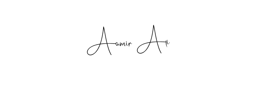 Also we have Aamir Ali name is the best signature style. Create professional handwritten signature collection using Andilay-7BmLP autograph style. Aamir Ali signature style 4 images and pictures png