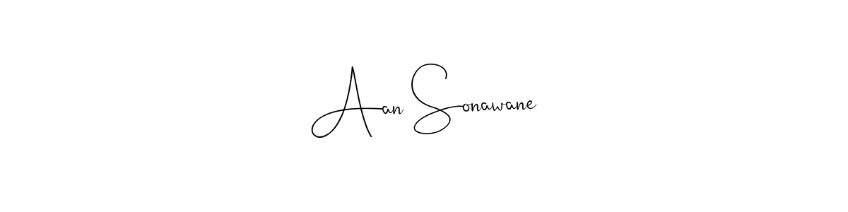 Once you've used our free online signature maker to create your best signature Andilay-7BmLP style, it's time to enjoy all of the benefits that Aan Sonawane name signing documents. Aan Sonawane signature style 4 images and pictures png