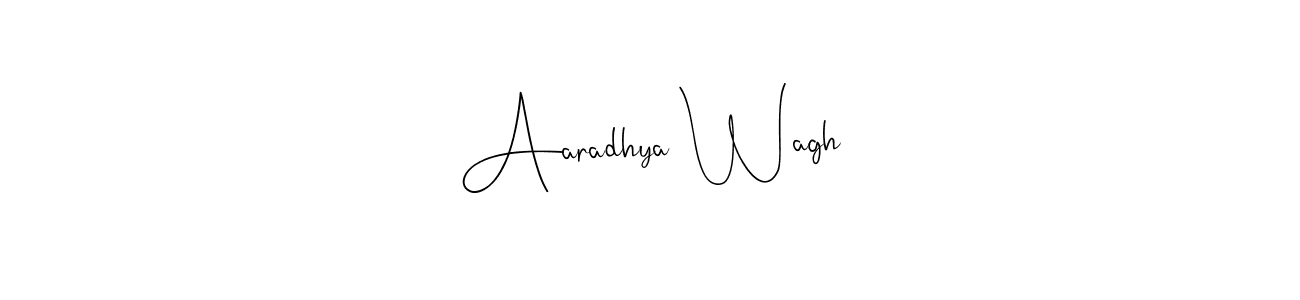 Use a signature maker to create a handwritten signature online. With this signature software, you can design (Andilay-7BmLP) your own signature for name Aaradhya Wagh. Aaradhya Wagh signature style 4 images and pictures png