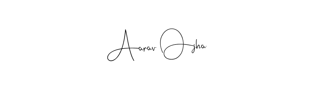 Andilay-7BmLP is a professional signature style that is perfect for those who want to add a touch of class to their signature. It is also a great choice for those who want to make their signature more unique. Get Aarav Ojha name to fancy signature for free. Aarav Ojha signature style 4 images and pictures png