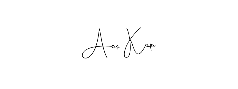 How to make Aas Kala signature? Andilay-7BmLP is a professional autograph style. Create handwritten signature for Aas Kala name. Aas Kala signature style 4 images and pictures png