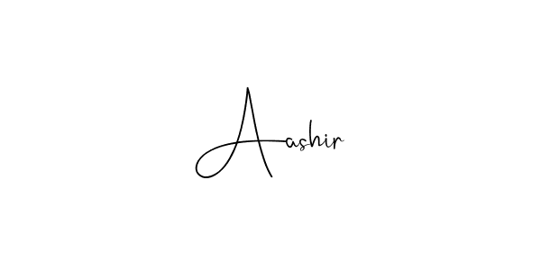 Also You can easily find your signature by using the search form. We will create Aashir name handwritten signature images for you free of cost using Andilay-7BmLP sign style. Aashir signature style 4 images and pictures png