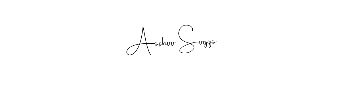 You can use this online signature creator to create a handwritten signature for the name Aashuu Sugga. This is the best online autograph maker. Aashuu Sugga signature style 4 images and pictures png