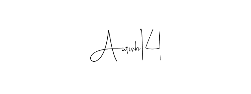 Make a beautiful signature design for name Aatish14. Use this online signature maker to create a handwritten signature for free. Aatish14 signature style 4 images and pictures png