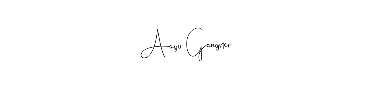 This is the best signature style for the Aayu Gangster name. Also you like these signature font (Andilay-7BmLP). Mix name signature. Aayu Gangster signature style 4 images and pictures png