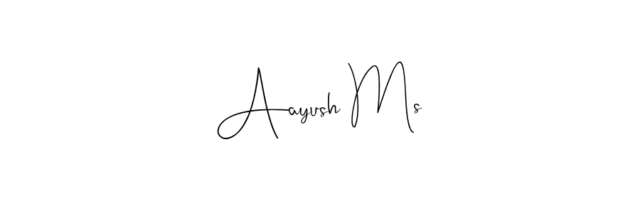 Best and Professional Signature Style for Aayush Ms. Andilay-7BmLP Best Signature Style Collection. Aayush Ms signature style 4 images and pictures png