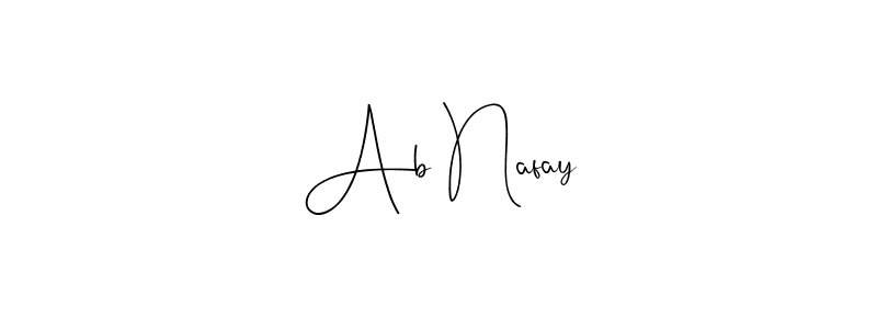 Similarly Andilay-7BmLP is the best handwritten signature design. Signature creator online .You can use it as an online autograph creator for name Ab Nafay. Ab Nafay signature style 4 images and pictures png