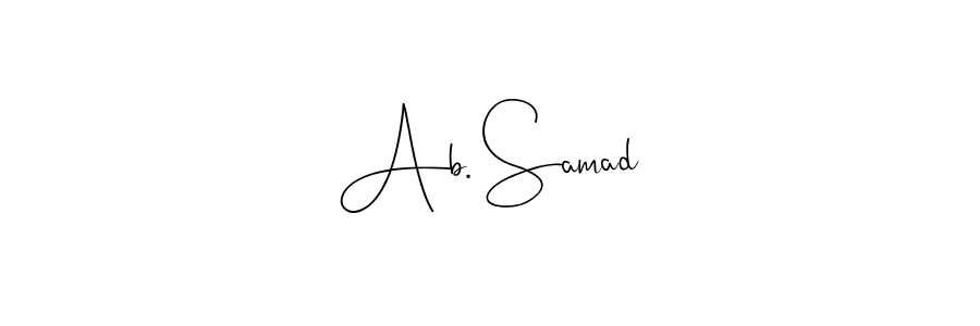 Here are the top 10 professional signature styles for the name Ab. Samad. These are the best autograph styles you can use for your name. Ab. Samad signature style 4 images and pictures png