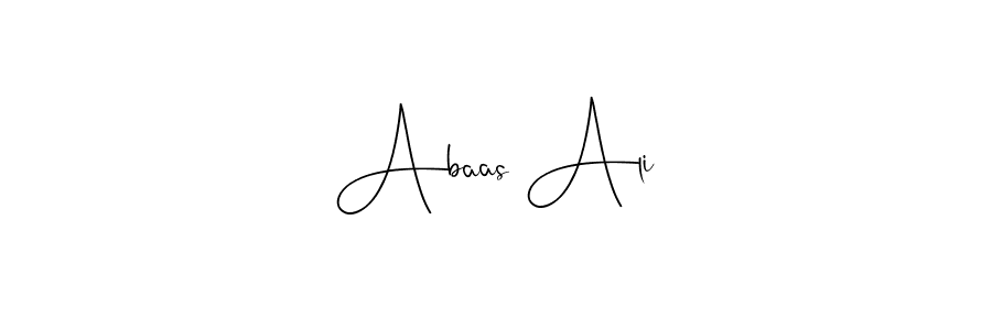 It looks lik you need a new signature style for name Abaas Ali. Design unique handwritten (Andilay-7BmLP) signature with our free signature maker in just a few clicks. Abaas Ali signature style 4 images and pictures png