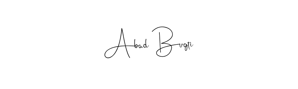 Also You can easily find your signature by using the search form. We will create Abad Bugti name handwritten signature images for you free of cost using Andilay-7BmLP sign style. Abad Bugti signature style 4 images and pictures png