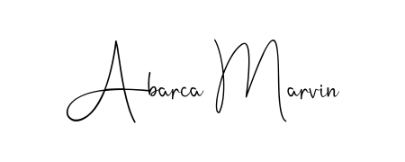 You can use this online signature creator to create a handwritten signature for the name Abarca Marvin. This is the best online autograph maker. Abarca Marvin signature style 4 images and pictures png