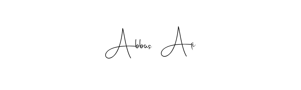 It looks lik you need a new signature style for name Abbas  Ali. Design unique handwritten (Andilay-7BmLP) signature with our free signature maker in just a few clicks. Abbas  Ali signature style 4 images and pictures png