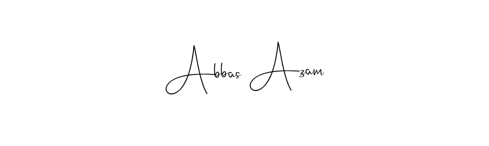 It looks lik you need a new signature style for name Abbas Azam. Design unique handwritten (Andilay-7BmLP) signature with our free signature maker in just a few clicks. Abbas Azam signature style 4 images and pictures png