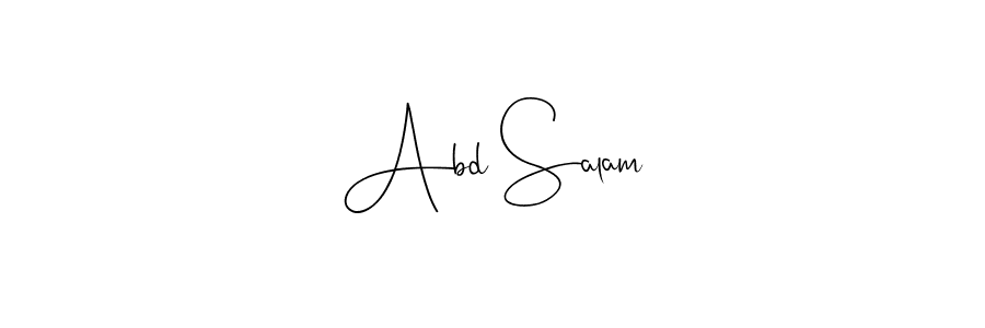 This is the best signature style for the Abd Salam name. Also you like these signature font (Andilay-7BmLP). Mix name signature. Abd Salam signature style 4 images and pictures png