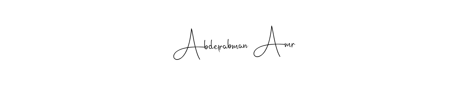 See photos of Abdelrabman Amr official signature by Spectra . Check more albums & portfolios. Read reviews & check more about Andilay-7BmLP font. Abdelrabman Amr signature style 4 images and pictures png
