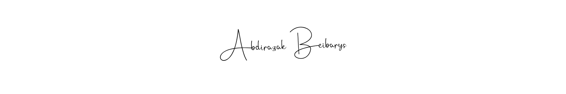 You can use this online signature creator to create a handwritten signature for the name Abdirazak Beibarys. This is the best online autograph maker. Abdirazak Beibarys signature style 4 images and pictures png
