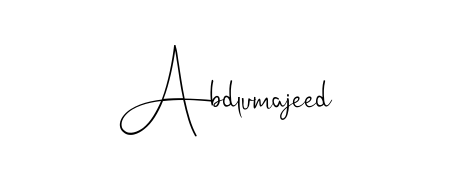 Practice writing Abdlumajeed with the flow of Andilay-7BmLP lettering. A fantastic source of inspiration for developing your personal signature style. Abdlumajeed signature style 4 images and pictures png