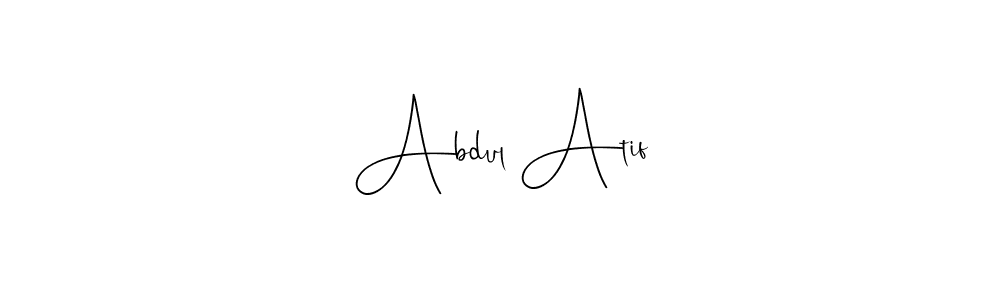 See photos of Abdul Atif official signature by Spectra . Check more albums & portfolios. Read reviews & check more about Andilay-7BmLP font. Abdul Atif signature style 4 images and pictures png