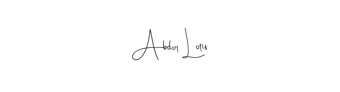 Similarly Andilay-7BmLP is the best handwritten signature design. Signature creator online .You can use it as an online autograph creator for name Abdul Lotif. Abdul Lotif signature style 4 images and pictures png