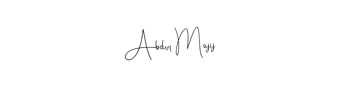 Abdul Majij stylish signature style. Best Handwritten Sign (Andilay-7BmLP) for my name. Handwritten Signature Collection Ideas for my name Abdul Majij. Abdul Majij signature style 4 images and pictures png