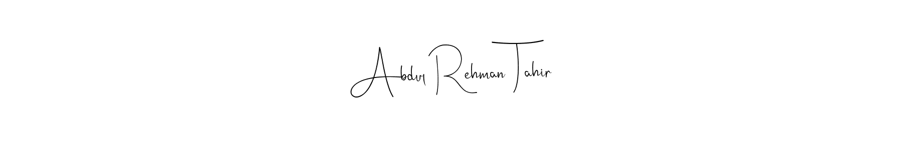 Once you've used our free online signature maker to create your best signature Andilay-7BmLP style, it's time to enjoy all of the benefits that Abdul Rehman Tahir name signing documents. Abdul Rehman Tahir signature style 4 images and pictures png