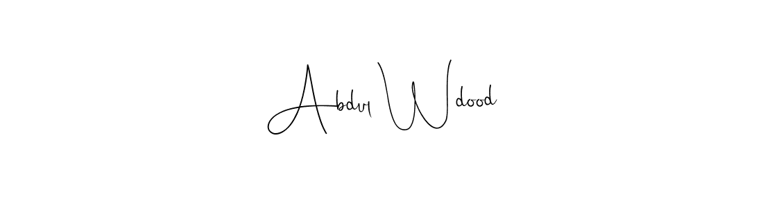 Once you've used our free online signature maker to create your best signature Andilay-7BmLP style, it's time to enjoy all of the benefits that Abdul Wdood name signing documents. Abdul Wdood signature style 4 images and pictures png