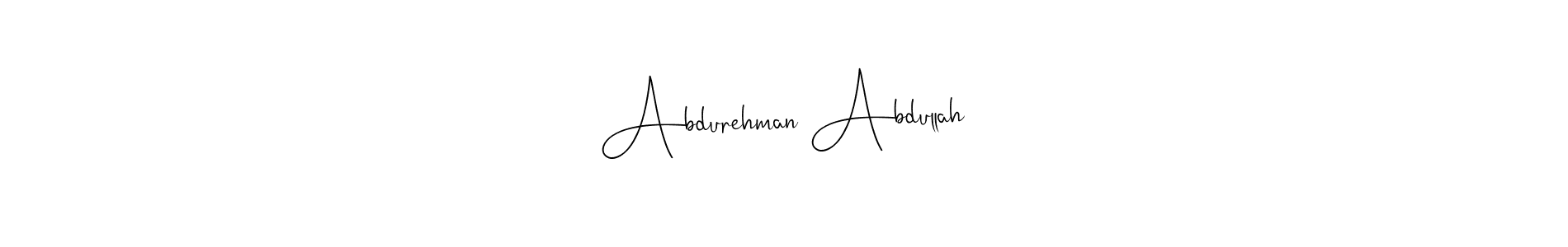 Here are the top 10 professional signature styles for the name Abdurehman Abdullah. These are the best autograph styles you can use for your name. Abdurehman Abdullah signature style 4 images and pictures png