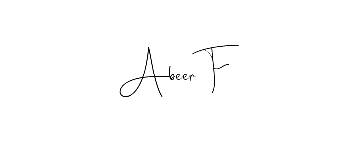 Similarly Andilay-7BmLP is the best handwritten signature design. Signature creator online .You can use it as an online autograph creator for name Abeer F. Abeer F signature style 4 images and pictures png