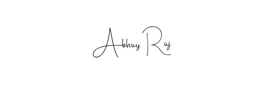 Design your own signature with our free online signature maker. With this signature software, you can create a handwritten (Andilay-7BmLP) signature for name Abhay Raj. Abhay Raj signature style 4 images and pictures png