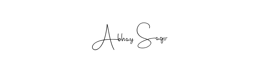 You should practise on your own different ways (Andilay-7BmLP) to write your name (Abhay Sagu) in signature. don't let someone else do it for you. Abhay Sagu signature style 4 images and pictures png
