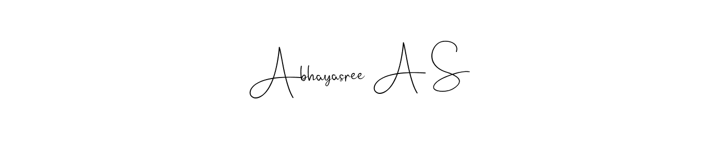 How to Draw Abhayasree A S signature style? Andilay-7BmLP is a latest design signature styles for name Abhayasree A S. Abhayasree A S signature style 4 images and pictures png