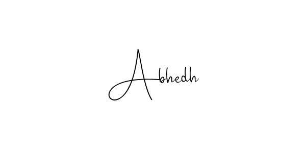 You should practise on your own different ways (Andilay-7BmLP) to write your name (Abhedh) in signature. don't let someone else do it for you. Abhedh signature style 4 images and pictures png