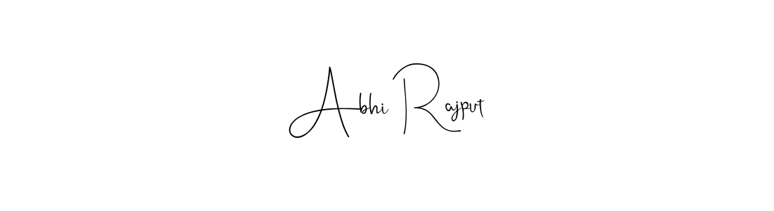 You can use this online signature creator to create a handwritten signature for the name Abhi Rajput. This is the best online autograph maker. Abhi Rajput signature style 4 images and pictures png