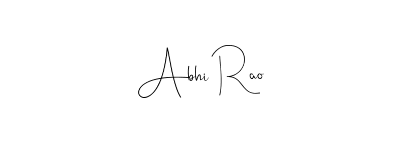 Once you've used our free online signature maker to create your best signature Andilay-7BmLP style, it's time to enjoy all of the benefits that Abhi Rao name signing documents. Abhi Rao signature style 4 images and pictures png