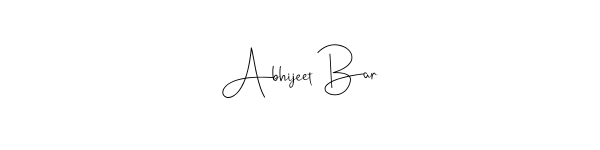 Make a beautiful signature design for name Abhijeet Bar. Use this online signature maker to create a handwritten signature for free. Abhijeet Bar signature style 4 images and pictures png