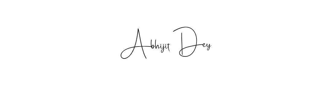 Design your own signature with our free online signature maker. With this signature software, you can create a handwritten (Andilay-7BmLP) signature for name Abhijit Dey. Abhijit Dey signature style 4 images and pictures png