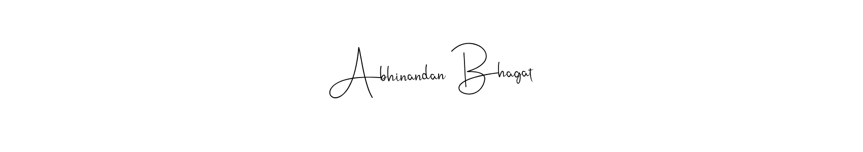 Also You can easily find your signature by using the search form. We will create Abhinandan Bhagat name handwritten signature images for you free of cost using Andilay-7BmLP sign style. Abhinandan Bhagat signature style 4 images and pictures png