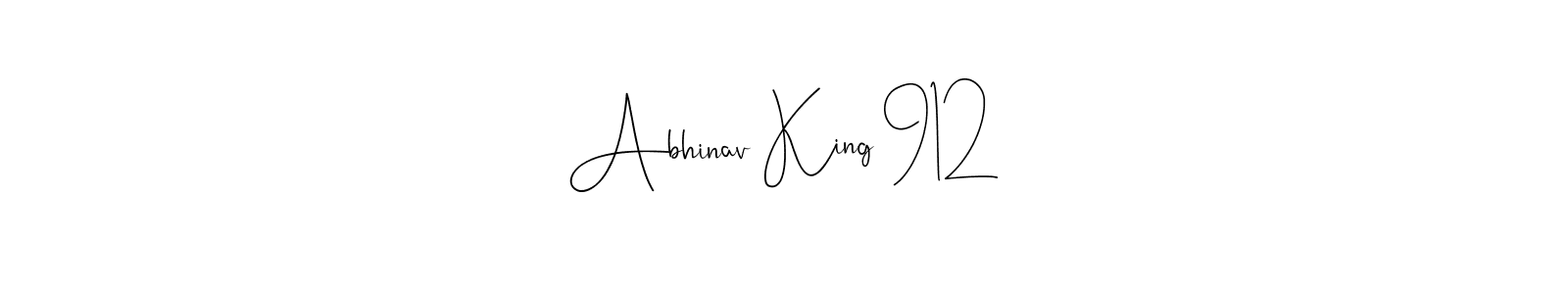 Abhinav King 912 stylish signature style. Best Handwritten Sign (Andilay-7BmLP) for my name. Handwritten Signature Collection Ideas for my name Abhinav King 912. Abhinav King 912 signature style 4 images and pictures png