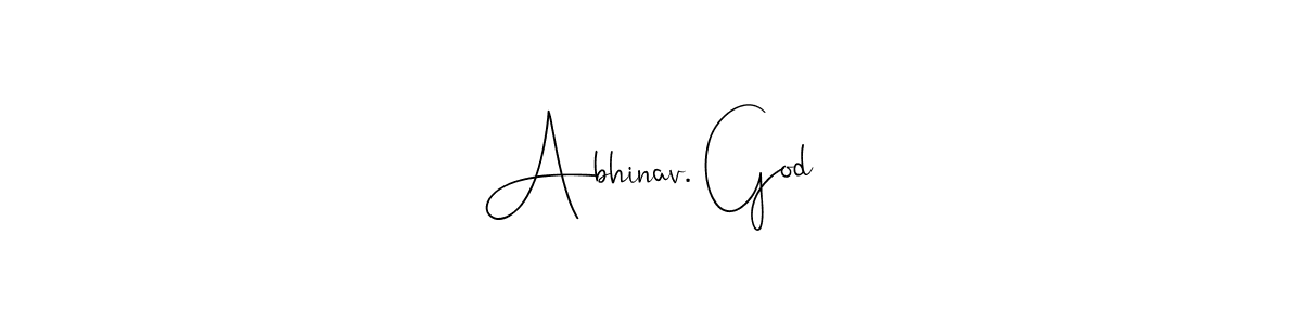 How to make Abhinav. God name signature. Use Andilay-7BmLP style for creating short signs online. This is the latest handwritten sign. Abhinav. God signature style 4 images and pictures png