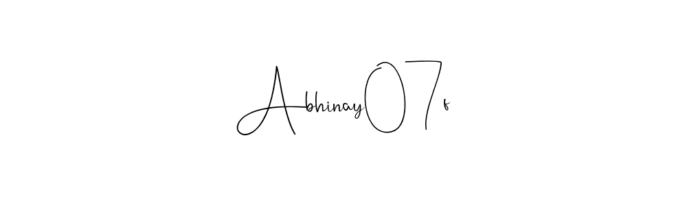 How to Draw Abhinay07f signature style? Andilay-7BmLP is a latest design signature styles for name Abhinay07f. Abhinay07f signature style 4 images and pictures png