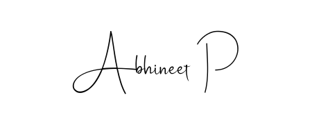 Also You can easily find your signature by using the search form. We will create Abhineet P name handwritten signature images for you free of cost using Andilay-7BmLP sign style. Abhineet P signature style 4 images and pictures png