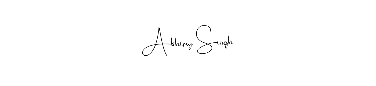 Once you've used our free online signature maker to create your best signature Andilay-7BmLP style, it's time to enjoy all of the benefits that Abhiraj Singh name signing documents. Abhiraj Singh signature style 4 images and pictures png