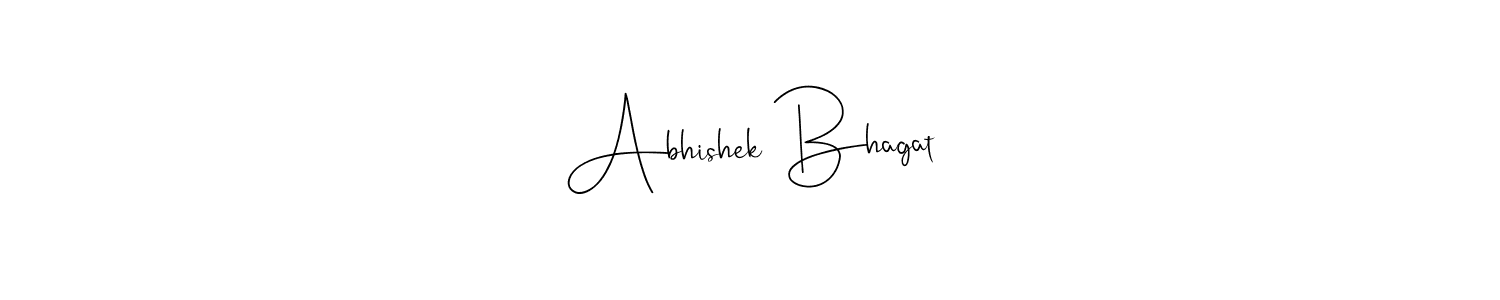It looks lik you need a new signature style for name Abhishek Bhagat. Design unique handwritten (Andilay-7BmLP) signature with our free signature maker in just a few clicks. Abhishek Bhagat signature style 4 images and pictures png