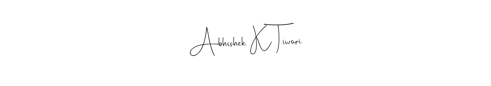 Once you've used our free online signature maker to create your best signature Andilay-7BmLP style, it's time to enjoy all of the benefits that Abhishek K Tiwari name signing documents. Abhishek K Tiwari signature style 4 images and pictures png