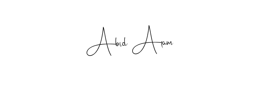 Once you've used our free online signature maker to create your best signature Andilay-7BmLP style, it's time to enjoy all of the benefits that Abid Alam name signing documents. Abid Alam signature style 4 images and pictures png