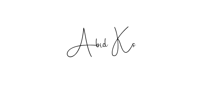 How to Draw Abid Ks signature style? Andilay-7BmLP is a latest design signature styles for name Abid Ks. Abid Ks signature style 4 images and pictures png