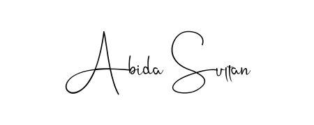 A classic penmanship look for Abida Sultan. The Andilay-7BmLP font brings timeless elegance and confidence to every signed document. Abida Sultan signature style 4 images and pictures png