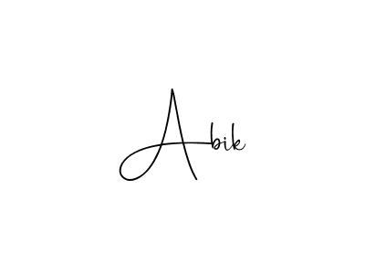 Abik stylish signature style. Best Handwritten Sign (Andilay-7BmLP) for my name. Handwritten Signature Collection Ideas for my name Abik. Abik signature style 4 images and pictures png