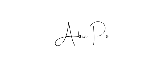 Similarly Andilay-7BmLP is the best handwritten signature design. Signature creator online .You can use it as an online autograph creator for name Abin Ps. Abin Ps signature style 4 images and pictures png